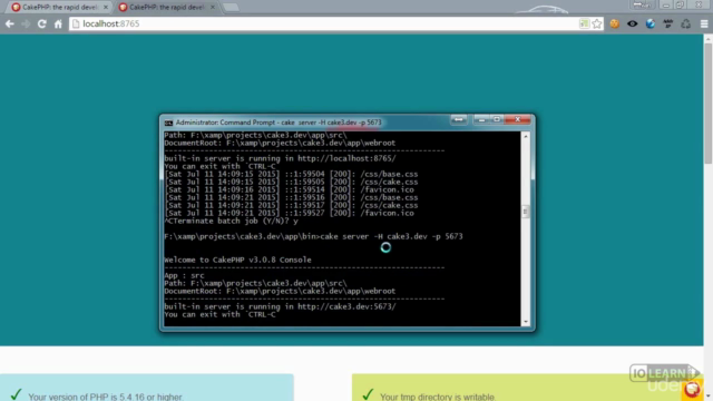 CakePHP 3 for Beginners – Screenshot 1