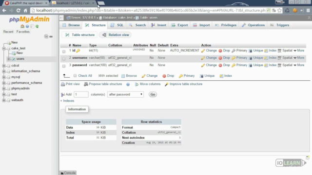 CakePHP 3 for Beginners – Screenshot 3
