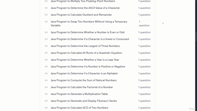 Java Interview Questions Coding Practice [SOLUTIONS] 2025 – Screenshot 2