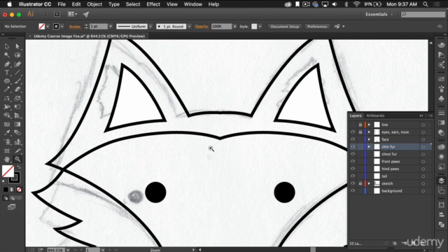 Digital Illustration: Make A Custom Character Illustration – Screenshot 1