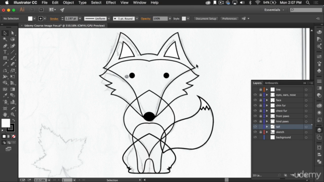 Digital Illustration: Make A Custom Character Illustration – Screenshot 4