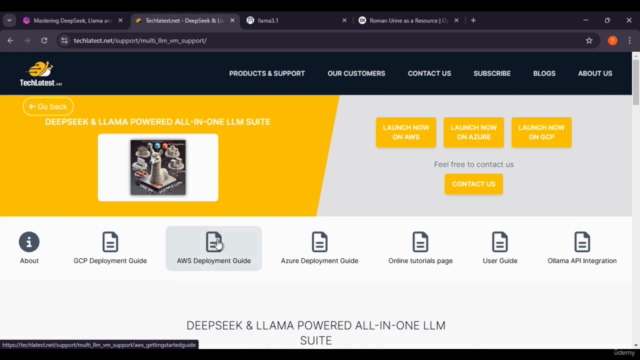 Master DeepSeek, Llama & other LLMs with OpenWebUI & Ollama – Screenshot 1