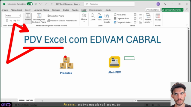Parte 5 - Domine VBA Criando um PDV Simples no Excel – Screenshot 1