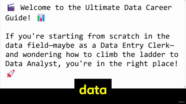 Ultimate Data Career Guide: From Data Entry to Data Expert – Screenshot 2