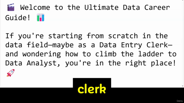 Ultimate Data Career Guide: From Data Entry to Data Expert – Screenshot 3