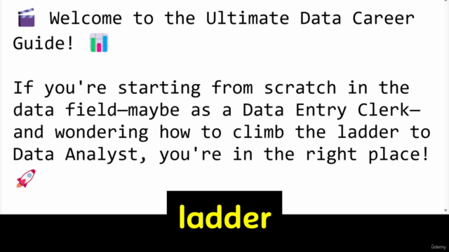 Ultimate Data Career Guide: From Data Entry to Data Expert – Screenshot 4