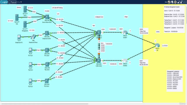 Hands on Cisco Packet Tracer: How to Build a Company Network – Screenshot 2