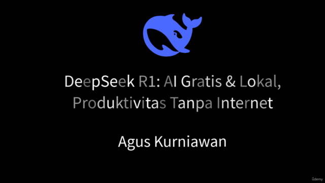 DeepSeek R1: AI Gratis & Lokal, Produktivitas Tanpa Internet – Screenshot 1