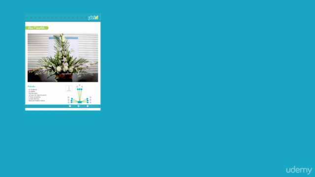 Técnicas básicas de arreglos florales – Screenshot 4