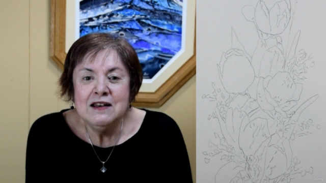 Spring Tulips in Watercolour – Screenshot 2