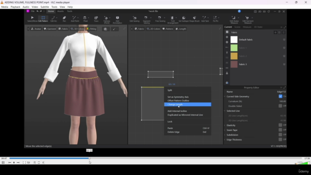 Style3d Atelier Hands-on Tool Practice – Screenshot 2
