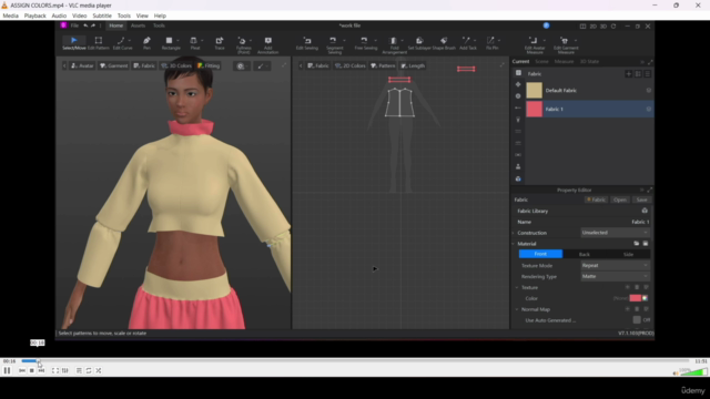 Style3d Atelier Hands-on Tool Practice – Screenshot 3