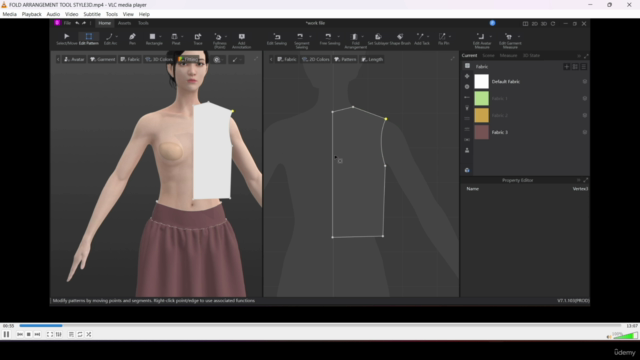 Style3d Atelier Hands-on Tool Practice – Screenshot 4