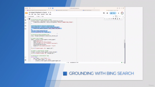AI Agents - Beginner to Pro with Azure AI Agent Service – Screenshot 4