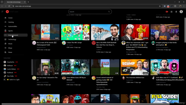 Next JS Course: Build a Complete YouTube Clone Web Project – Screenshot 1