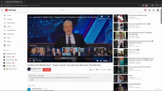 Next JS Course: Build a Complete YouTube Clone Web Project – Screenshot 2