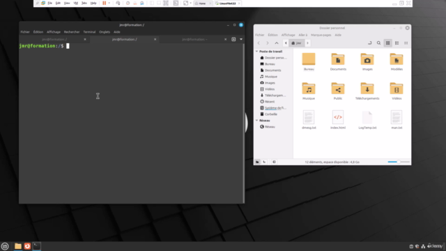 SHELL l'interpréteur de ligne de commande – Screenshot 2
