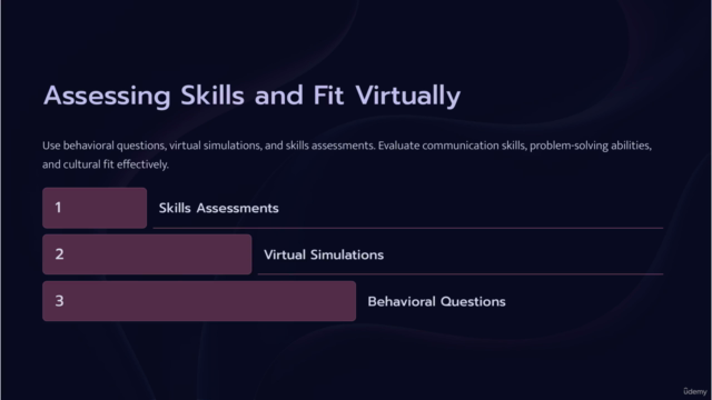 Virtual Interviewing: Fundamentals for HR & Workplace.. – Screenshot 1