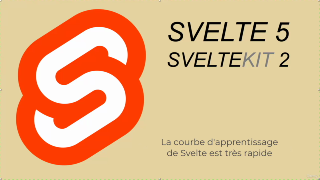 Svelte 5 et SvelteKit 2.x, formation complète pour débutants – Screenshot 1