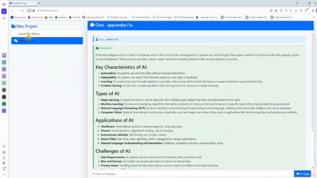 Créer d’un Chatbot IA en Python avec Django et DeepSeek – Screenshot 3