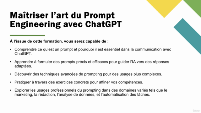 Devenez expert en ChatGPT grâce au Prompt Engineering 2025 – Screenshot 4