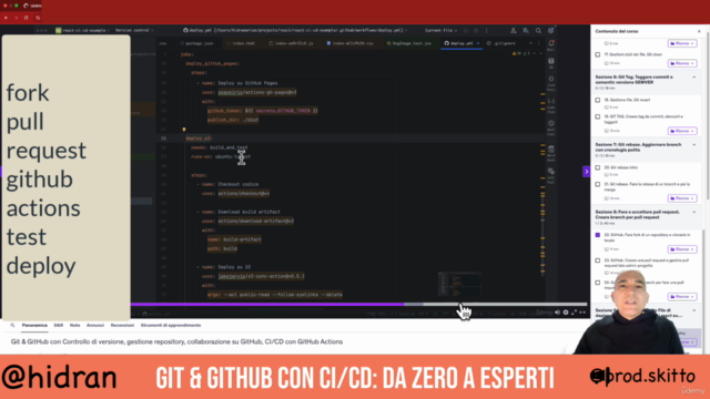 Git & GitHub: Da Zero a Esperto con CI/CD e Workflow – Screenshot 3