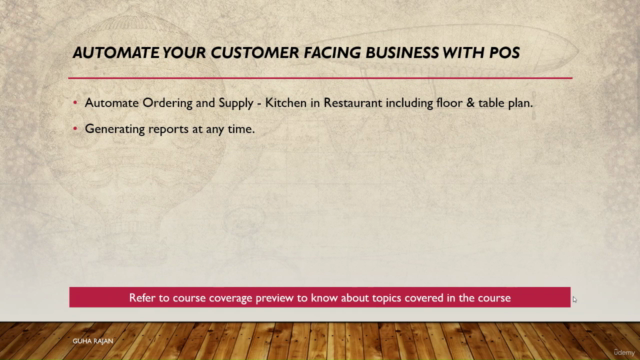 Odoo POS-Point of Sale and its integration with ERP modules – Screenshot 2