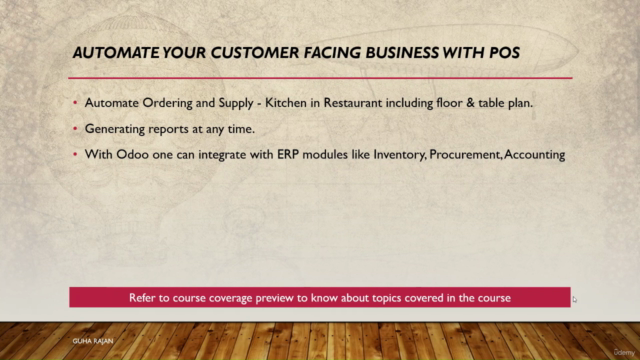 Odoo POS-Point of Sale and its integration with ERP modules – Screenshot 3