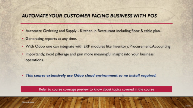 Odoo POS-Point of Sale and its integration with ERP modules – Screenshot 4