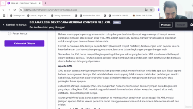 BELAJAR LEBIH DEKAT CARA MEMBUAT KONVERSI FILE .XML – Screenshot 1