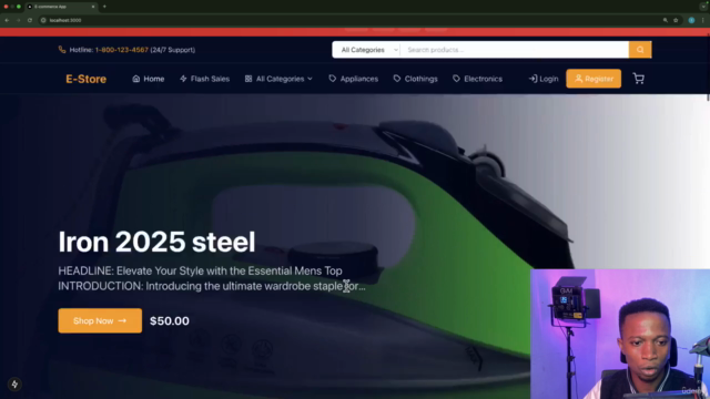 Build Complex Fullstack E-Commerce Project Using Cursor AI – Screenshot 1