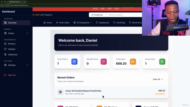 Build Complex Fullstack E-Commerce Project Using Cursor AI – Screenshot 2