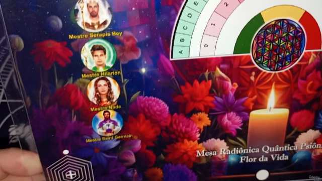 Mesa Radiônica Quântica Psiônica Flor da Vida – Screenshot 1
