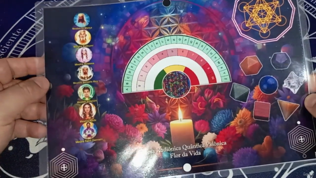 Mesa Radiônica Quântica Psiônica Flor da Vida – Screenshot 3