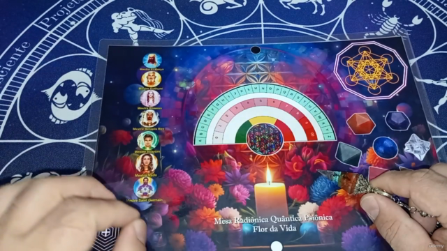 Mesa Radiônica Quântica Psiônica Flor da Vida – Screenshot 4
