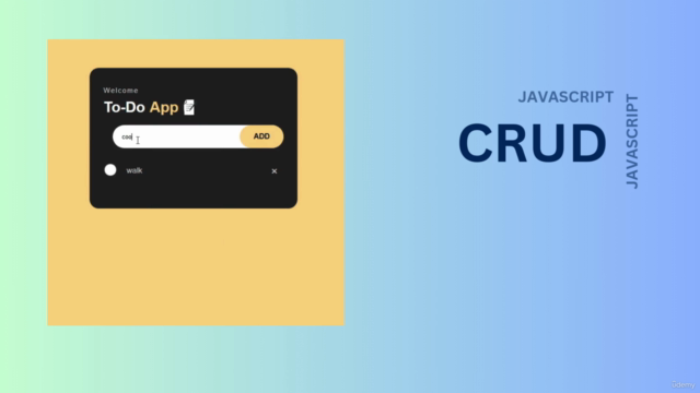 JavaScript CRUD Fundamentals: Learn and master CRUD basics – Screenshot 2