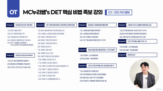 [DET 2025 최신] 듀오링고 핵심비법 족보강의 단기간 105점~125점까지 완벽해결 – Screenshot 3