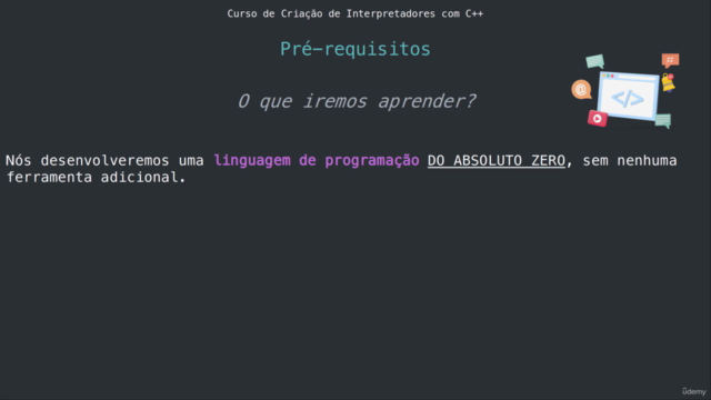Aprenda a Criar Sua Própria Linguagem de Programação – Screenshot 1