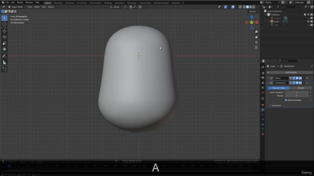 Apprendre Blender : Modéliser de personnage cartoon en 3D – Screenshot 2