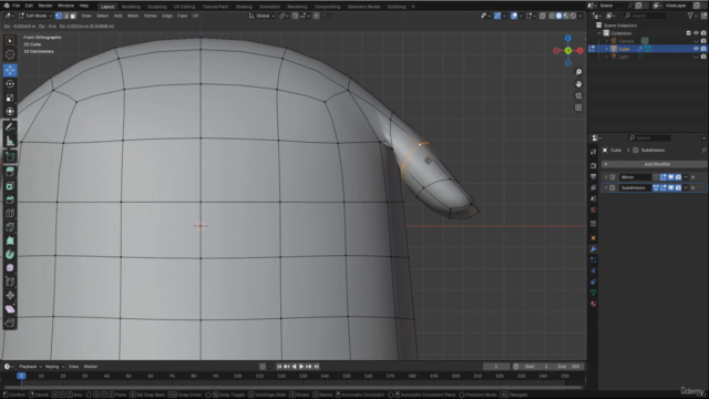 Apprendre Blender : Modéliser de personnage cartoon en 3D – Screenshot 4