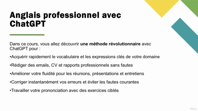 Maîtrisez l'anglais professionnel rapidement avec ChatGPT – Screenshot 4