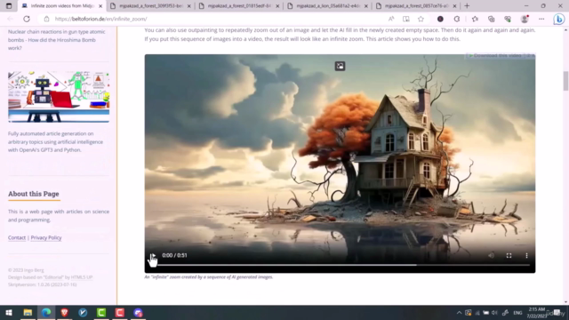 MidJourney for Architects: AI Image Generation & Animation – Screenshot 2