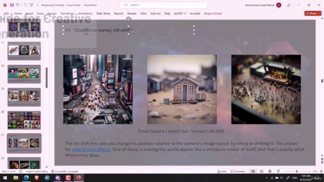 MidJourney for Architects: AI Image Generation & Animation – Screenshot 3