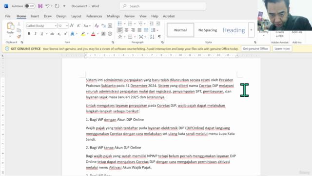 PELAPORAN SPT TAHUNAN PPH ORANG PRIBADI PART 1 – Screenshot 2