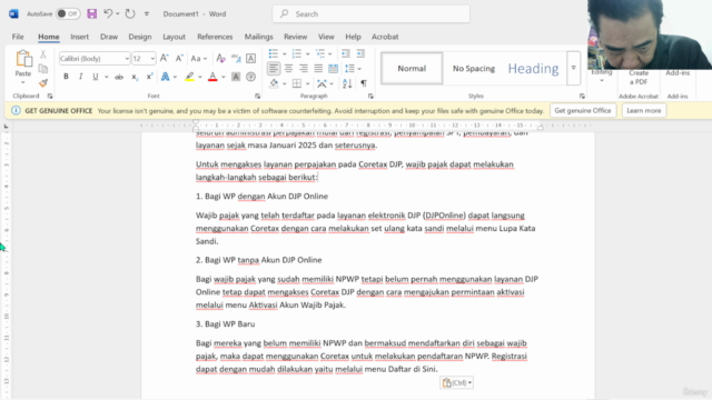 PELAPORAN SPT TAHUNAN PPH ORANG PRIBADI PART 1 – Screenshot 4