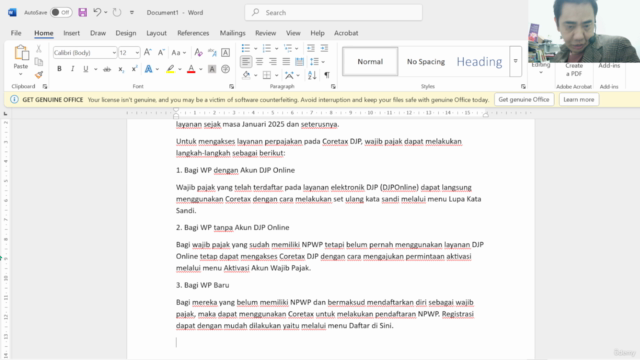 PELAPORAN SPT TAHUNAN PPH ORANG PRIBADI PART 2 – Screenshot 3