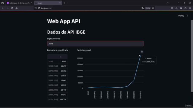 Streamlit na Prática - Desenvolva 5 Aplicações Web em Python – Screenshot 2