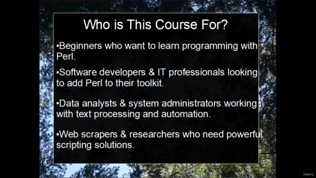 Master Perl Programming: From Beginner to Expert (2025) – Screenshot 3