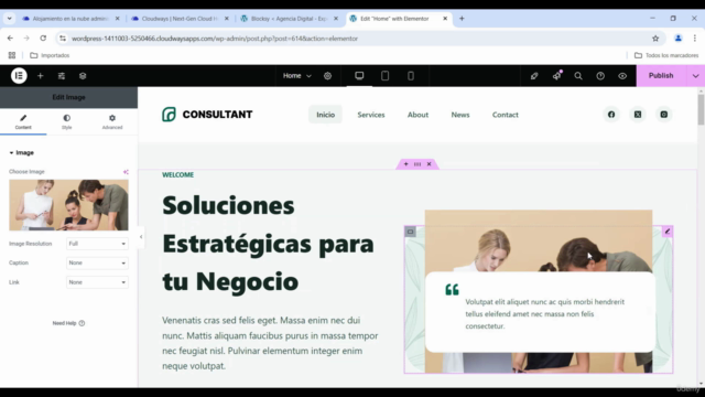Cómo Crear una Página Web con WordPress y Cloudways – Screenshot 2