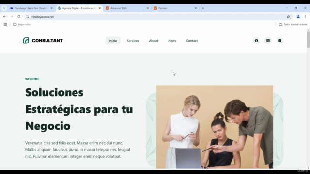 Cómo Crear una Página Web con WordPress y Cloudways – Screenshot 4
